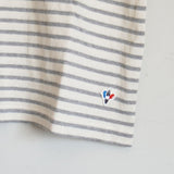 Arvor Maree(アルボマレー) ボーダーポケットTシャツ(NT/GY)