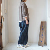 TRAVAIL MANUEL(トラバイユマニュアル)  T/Cチェック レイバーパンツ(502001)