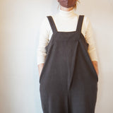 prit(プリット) ニット細コール ビッグタックサロペット(P90216)