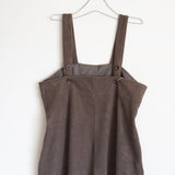 prit(プリット) ニット細コール ビッグタックサロペット(P90216)