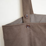 prit(プリット) ニット細コール ビッグタックサロペット(P90216)