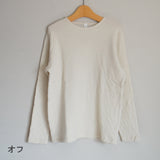 prit(プリット) 1/25 ウール綿接結クルーネック (P90266)