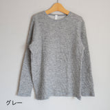 prit(プリット) 1/25 ウール綿接結クルーネック (P90266)