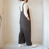 prit(プリット) ニット細コール ビッグタックサロペット(P90216)