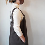 prit(プリット) ニット細コール ビッグタックサロペット(P90216)