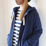 NATURAL LAUNDRY(ナチュラルランドリー) ヴィンテージ裏毛ZIPパーカー(7215C-004)