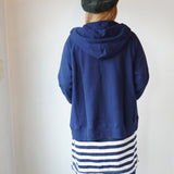 NATURAL LAUNDRY(ナチュラルランドリー) ヴィンテージ裏毛ZIPパーカー(7215C-004)