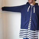 NATURAL LAUNDRY(ナチュラルランドリー) ヴィンテージ裏毛ZIPパーカー(7215C-004)