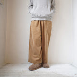 TRAVAIL MANUEL(トラバイユマニュアル)  パフコールクルーパンツ (512013)