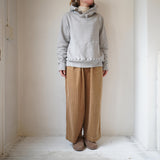 TRAVAIL MANUEL(トラバイユマニュアル)  パフコールクルーパンツ (512013)