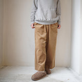 TRAVAIL MANUEL(トラバイユマニュアル)  パフコールクルーパンツ (512013)