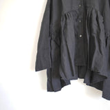 Gauze#(ガーゼ) ラウンドカラーチュニックブラウス(G684)