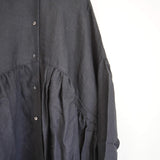 Gauze#(ガーゼ) ラウンドカラーチュニックブラウス(G684)