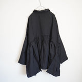 Gauze#(ガーゼ) ラウンドカラーチュニックブラウス(G684)