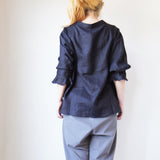 Kelen Side flare blouse (lkl20hbl8)