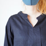 Kelen Side flare blouse (lkl20hbl8)