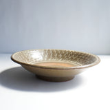 やちむん 榮一工房 7寸皿(象嵌)