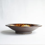 やちむん 榮一工房 7寸皿(指描き)