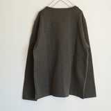 Arvor Maree(アルボマレー) ショルダーボタンニット