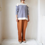 NATURAL LAUNDRY(ナチュラルランドリー) エアーBDボートネックPO(7214k-006)  SALE!!