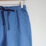 TRAVAIL MANUEL(トラバイユマニュアル)  ストレッチデニムペグパンツ(TM5012)