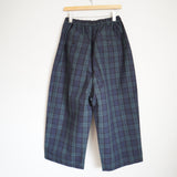 TRAVAIL MANUEL(トラバイユマニュアル)  T/Cチェック レイバーパンツ(502001)