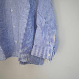 快晴堂(かいせいどう) スタンド襟Wideシャツ(21s-46)