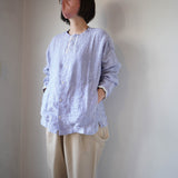 快晴堂(かいせいどう) スタンド襟Wideシャツ(21s-46)