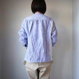 快晴堂(かいせいどう) スタンド襟Wideシャツ(21s-46)