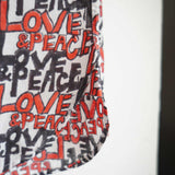 TIGRE BROCANTE(ティグルブロカンテ) LOVE&PEACEスタンドカラー長袖シャツ