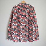 TIGRE BROCANTE(ティグルブロカンテ) LOVE&PEACEスタンドカラー長袖シャツ