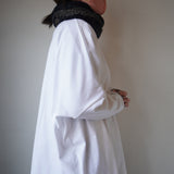 TRAVAIL MANUEL(トラバイユマニュアル)  ミディ天竺ワイドプルオーバー(221009)