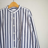 Arvor Maree(アルボマレー) RELAX STAND COLLAR L/S SHIRT