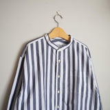 Arvor Maree(アルボマレー) RELAX STAND COLLAR L/S SHIRT