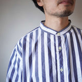 Arvor Maree(アルボマレー) RELAX STAND COLLAR L/S SHIRT