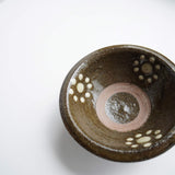 やちむん 菅原謙 3.5寸鉢(花)