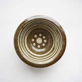 やちむん 菅原謙 3寸鉢(縁線)