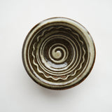 やちむん 菅原謙 3寸鉢(なみ)