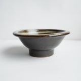 やちむん 菅原謙 3.5寸鉢(指描き)