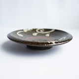 菅原謙 4寸皿(唐草)