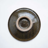 菅原謙 4寸皿(唐草)