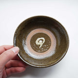 菅原謙 4.5寸安南鉢(唐草)