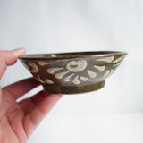 菅原謙 4.5寸安南鉢(唐草)