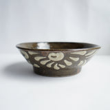 菅原謙 4.5寸安南鉢(唐草)