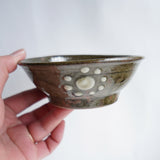 菅原謙 4.5寸安南鉢(花A)