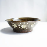 菅原謙 4.5寸安南鉢(花B)