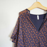 Kelen Side flare blouse (lkl20hbl8)