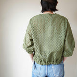 Kelen Side flare blouse (lkl20hbl8)