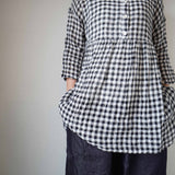 Kelen Side flare blouse (lkl20hbl8)