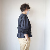 Kelen Side flare blouse (lkl20hbl8)